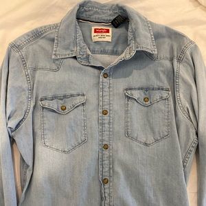 Wrangler Western Denim snap shirt